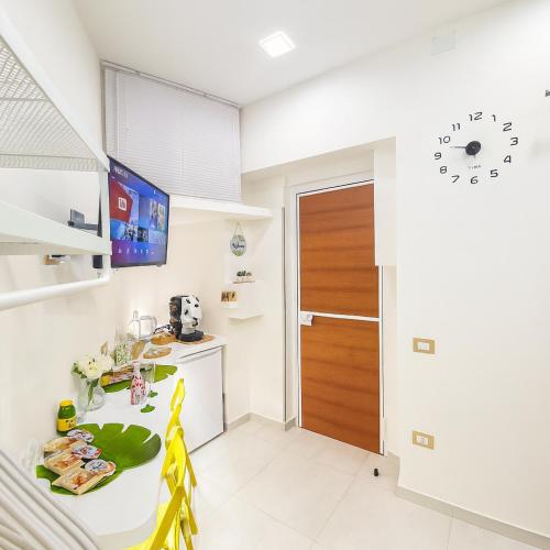 Kuchyň nebo kuchyňský kout v ubytování All-in