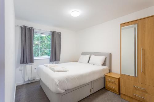 Ένα ή περισσότερα κρεβάτια σε δωμάτιο στο North Devon Resort