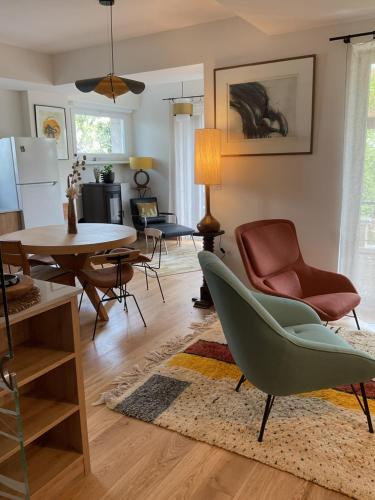 Η κουζίνα ή μικρή κουζίνα στο Good Life à Strasbourg