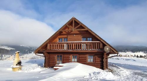 Luxusná drevená zrubová chata v obci Telgárt