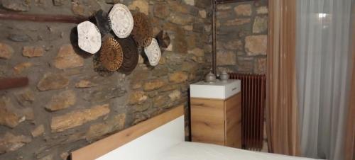 Koupelna v ubytování LOYTRA MOUNTAIN NATURE ANASTASIα