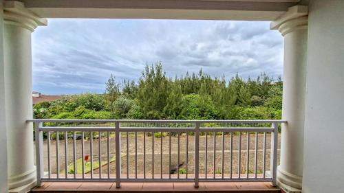 a view from the balcony of a house at Villa Moya 46 in Margate