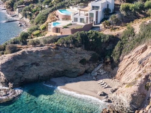 In Blue Villa, Sea View Reverie with a Secluded Beach by etouri