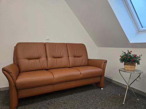 Posezení v ubytování Schneider Apartments