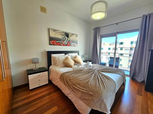 Postel nebo postele na pokoji v ubytování Concórdia Apartment by Rentallido