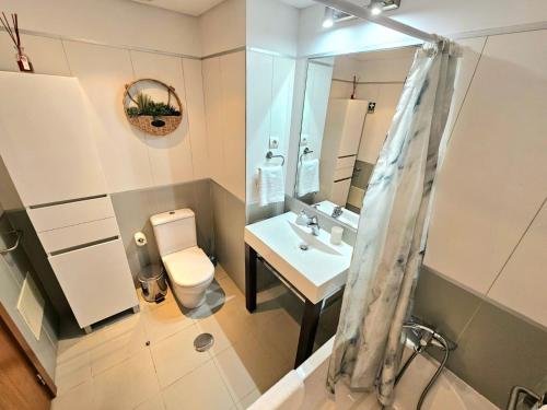 Koupelna v ubytování Concórdia Apartment by Rentallido