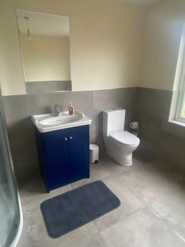 Et badeværelse på The Border House