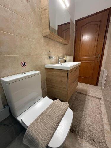 Koupelna v ubytování Stacy's House