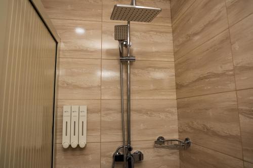 Phòng tắm tại Haile Hotel shashemene