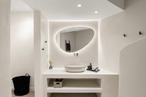 Koupelna v ubytování Lyra House Antiparos