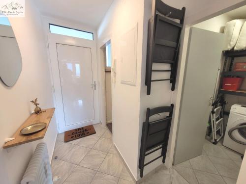 Koupelna v ubytování Auszeit in den Alpen