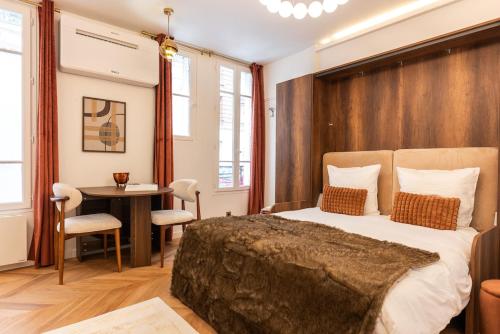 Stylish Studio with Air Conditioning for 3 Guests Near Metro