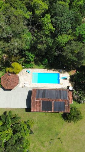 Bazén v ubytování Recanto UAI nebo v jeho okolí