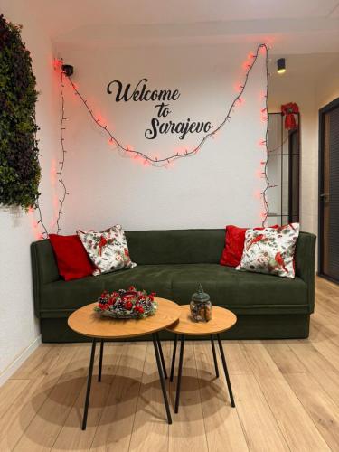 Posezení v ubytování SA CITYCENTER Apartments