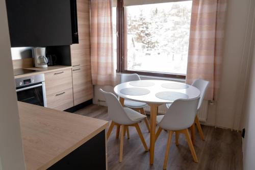 Kuchyň nebo kuchyňský kout v ubytování Apartment 55m2 in Kemijärvi