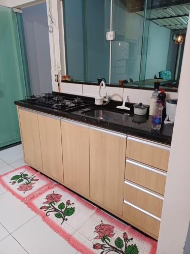 A kitchen or kitchenette at Casa Foz