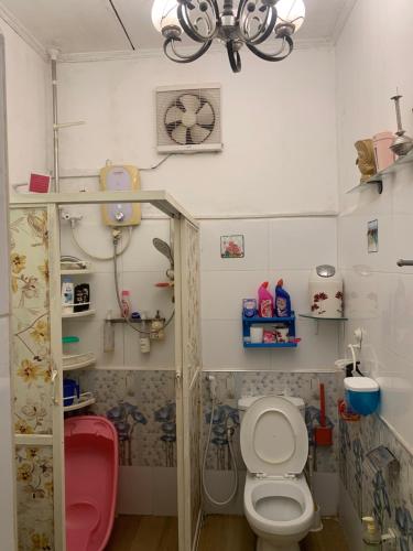 Koupelna v ubytování Rest Point 7