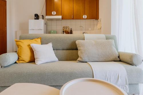 Χώρος καθιστικού στο The Green - Svolio Hospitality