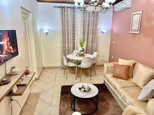 Posezení v ubytování Appartement meublé cosy - Brazzaville