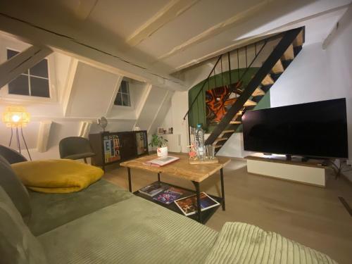 Les Corbelles, duplex hyper centre