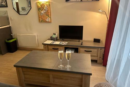 Modern Apt With Balcony In The Center Of Chamonix