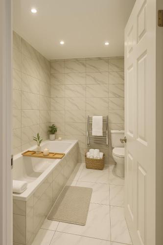 Ένα μπάνιο στο N15 Serenity Residence Elegant Rooms