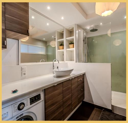 Køkken eller tekøkken på Chez Morgane I T3 I Annemasse