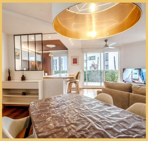 Et opholdsområde på Chez Morgane I T3 I Annemasse