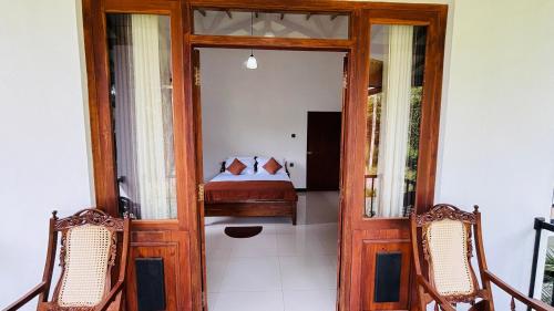 Χώρος καθιστικού στο Green Villa Matale