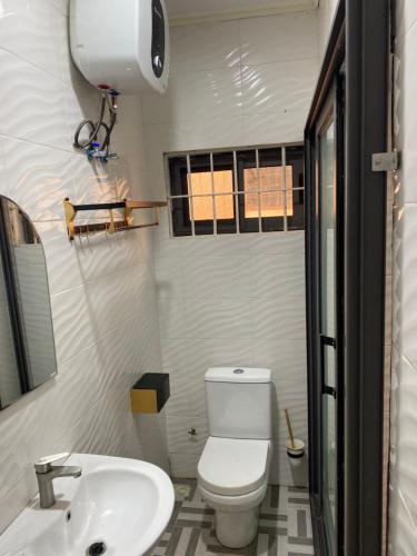 Koupelna v ubytování Ma Passion