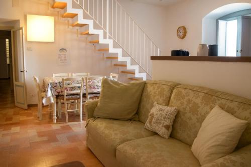 Χώρος καθιστικού στο Appartamento La Fontana, Assisi