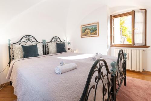 Ένα ή περισσότερα κρεβάτια σε δωμάτιο στο Casa vacanze Le More