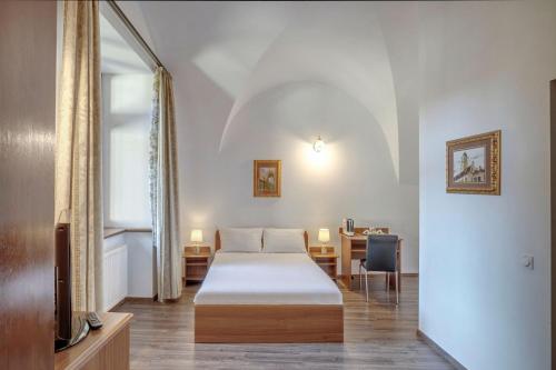 Postel nebo postele na pokoji v ubytování Casa Weidner