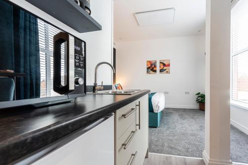 Kuchyň nebo kuchyňský kout v ubytování The Sage