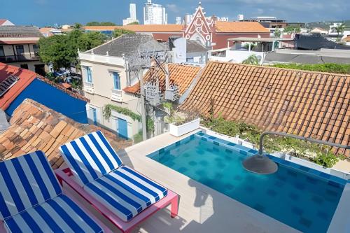 La alberca dentro o cerca de Casa Stella - by Aldaba Selection