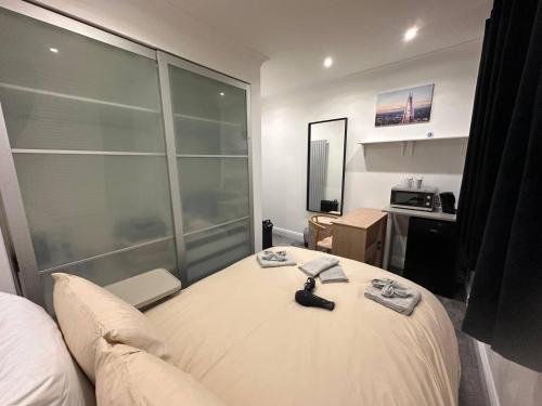 Køkken eller tekøkken på Shard View Room central London