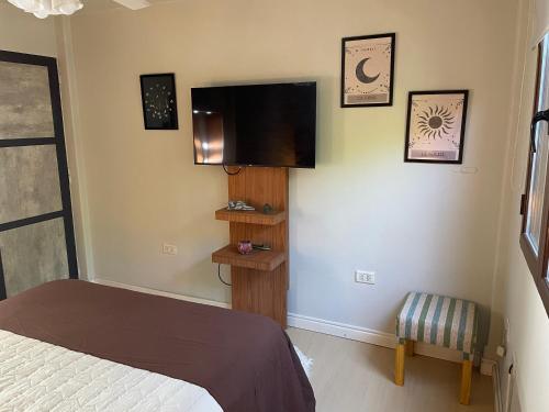 Postel nebo postele na pokoji v ubytování Lysa Paraná