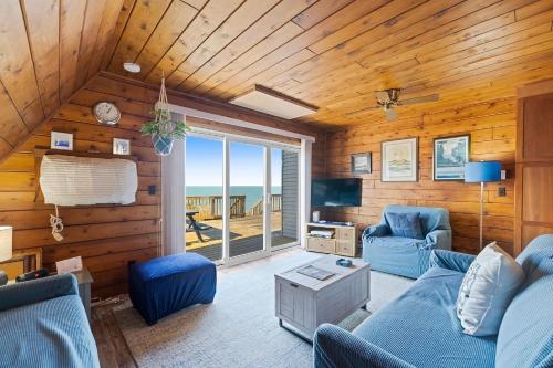 Et opholdsområde på Leilas Chalet