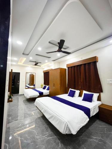 Ένα ή περισσότερα κρεβάτια σε δωμάτιο στο Hotel G17 and Restaurant