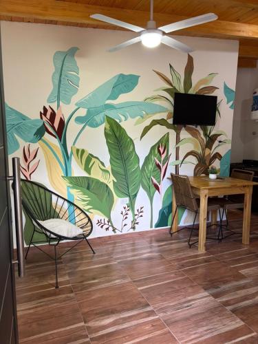 Et tv og/eller underholdning på Ideal para parejas en Anisacate