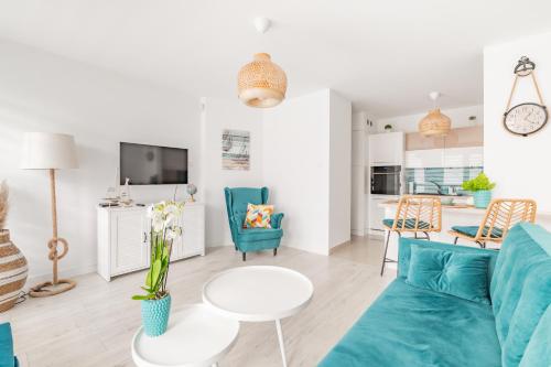 Apartament Turkus z ogrodem