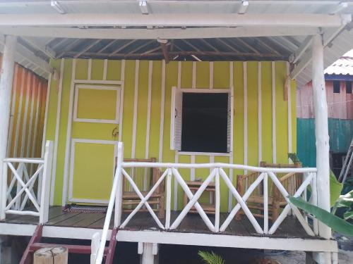 Ban công/sân hiên tại The Two Tigers - Sok San Village