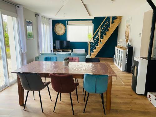 Posezení v ubytování Bord de mer