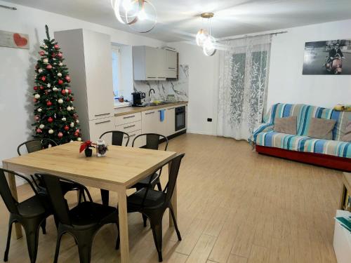 Η κουζίνα ή μικρή κουζίνα στο La casa di Nicole