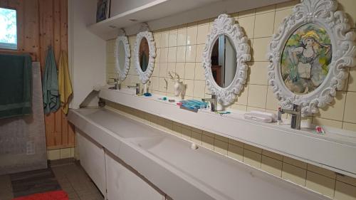 Phòng tắm tại campo verde