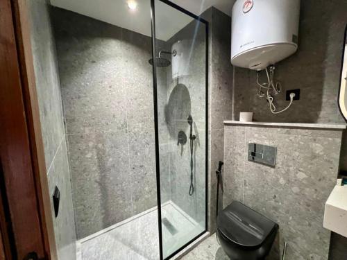 Koupelna v ubytování Casablanca Luxury Studio - Family & Solo Friendly