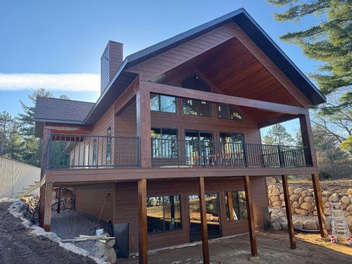 Budova, kde se prázdninový dům nachází