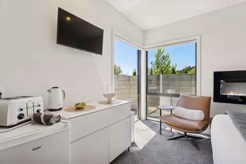 Et tv og/eller underholdning på A Room on the Peninsula