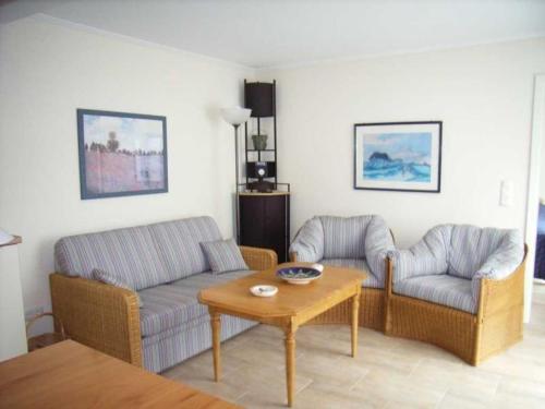 Posezení v ubytování Hof-Ruesch-FeWo-Diekskamp