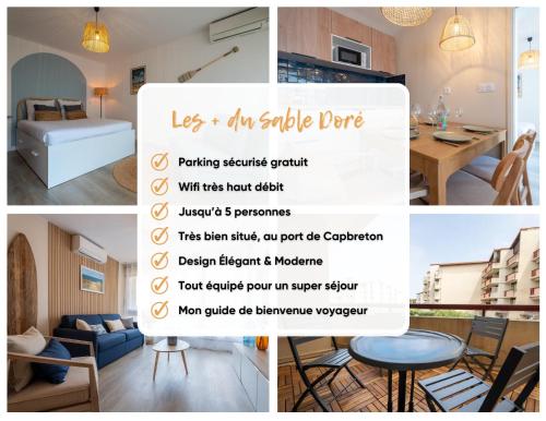 Fotografie z fotogalerie ubytování Le Sable Doré - Piscine et parking v destinaci Capbreton